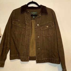 Ralph Lauren brown jean jacket